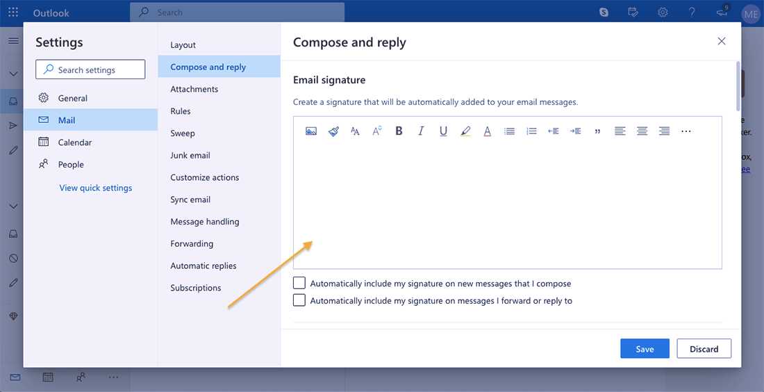 Jak stworzyć sygnaturę e-mail w programie Outlook