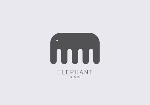 Przykład logo słonia