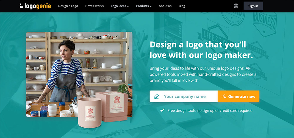 Logogenie logo maker
