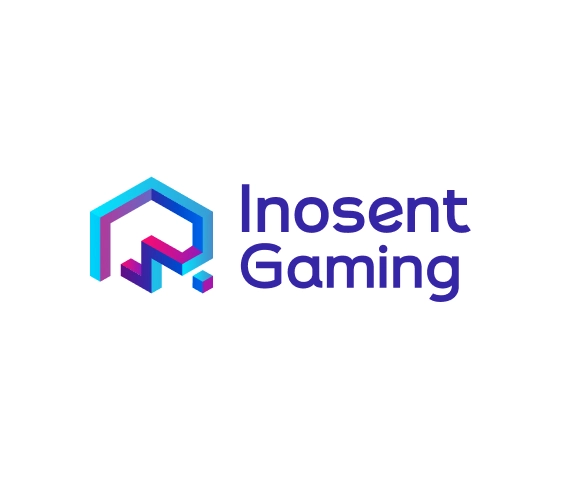 Nowoczesne logo gamingowe z geometryczną ikoną litery