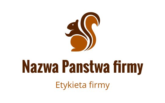 Zabawny projekt logo w ciepłych odcieniach brązu
