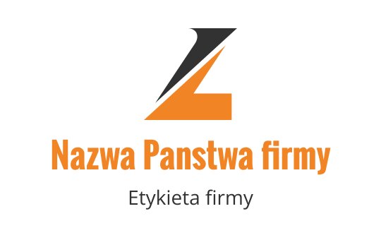 Nowoczesny projekt logo z stylizowaną literą "Z" w kolorze pomarańczowym i czarnym