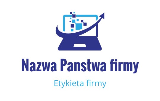 Modern logo design featuring a laptop with digital elements and an upward arrow
