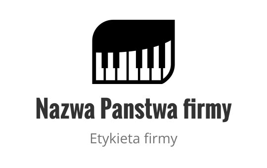 Czyste i nowoczesne logo z wyraźną typografią i prostym układem