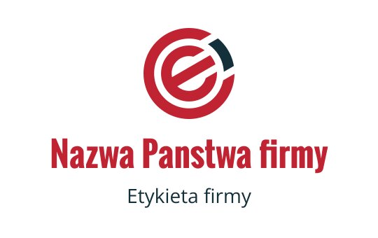 E logo