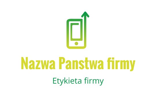 Modern logo design featuring a smartphone with an upward arrow in green and yellow