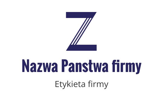 Nowoczesny projekt logo z wyraźną literą "Z" i ukośnymi liniami