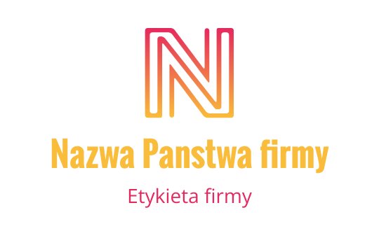 Nowoczesny projekt logo z stylizowaną literą "N" w gradientowych kolorach