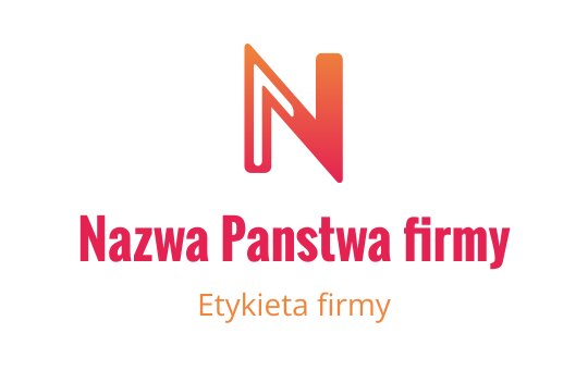 Nowoczesny projekt logo z gradientem, przedstawiający stylizowaną literę N