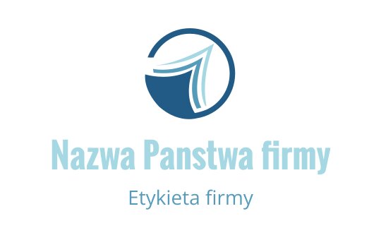 Nowoczesne niebieskie logo z stylizowaną cyfrą siedem w kole