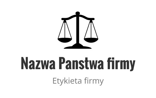 Czyste i nowoczesne logo z wyraźną typografią i prostym układem
