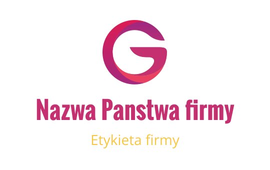 Nowoczesny okrągły projekt logo z stylizowaną literą G w kolorach gradientowych