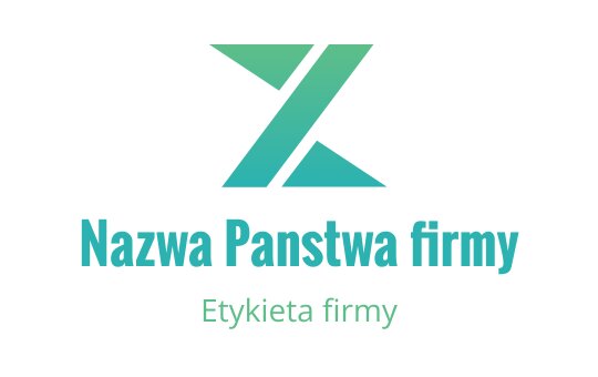 Nowoczesne logo w kolorze turkusowym z stylizowaną literą Z