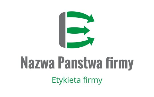 E logo
