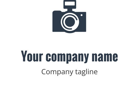 Nowoczesne zielone logo z stylizowanym elementem liścia
