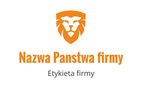 Pomarańczowe logo lwa dla branży tygrysiej, charakteryzujące się odważnym i nowoczesnym stylem.