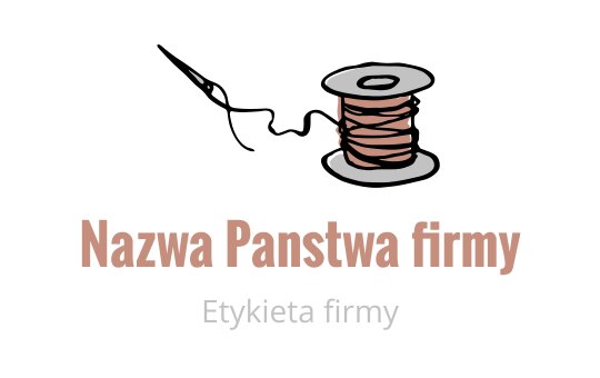 Szycie logo