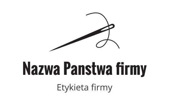 Szycie logo
