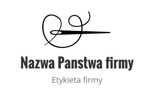 Szycie logo