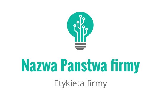 Nowoczesne logo żarówki z wzorami obwodów w odcieniach teal i czerni