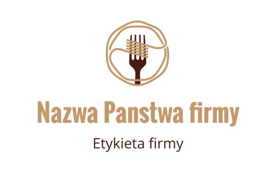 Żywność, napoje, restauracja logo