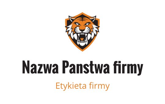 Złote i czarne logo tygrysa z białymi akcentami, reprezentujące przemysł tygrysów.
