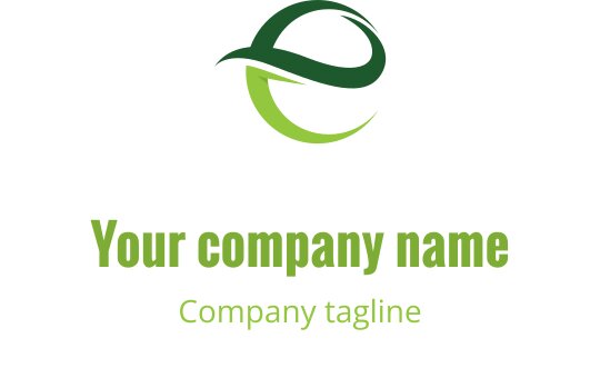E logo