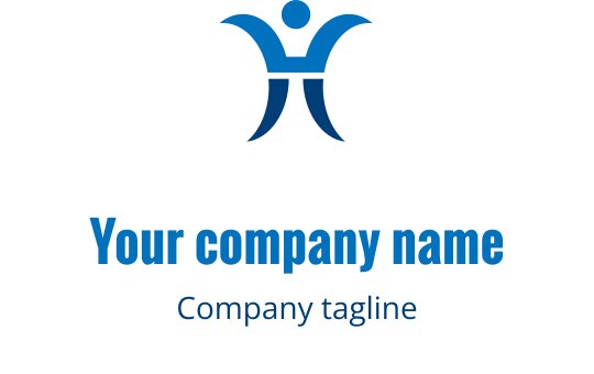 H logo