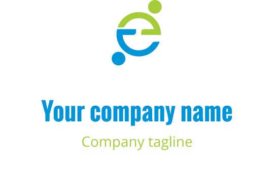 E logo