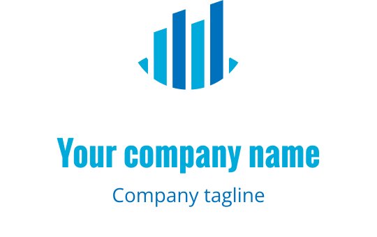 Logo w kolorze turkusowym i cyjanowym z sylwetkami nurków